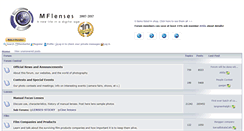 Desktop Screenshot of forum.mflenses.com