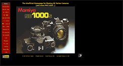 Desktop Screenshot of mamiya-nc-m42.mflenses.com