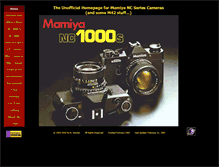 Tablet Screenshot of mamiya-nc-m42.mflenses.com